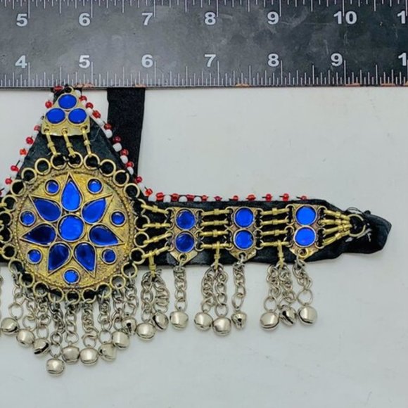 Handmade Ethnic Headpiece, Hair jewelry, Afghan Kuchi Headpiece Matha Patti,
